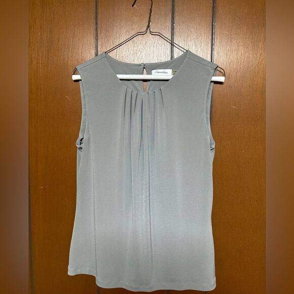 Calvin Klein Size M sleeveless blouse - Picture 1 of 3